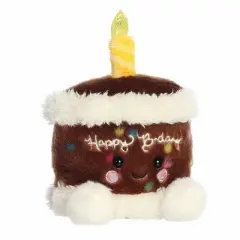 Aurora Mini Choco B'day Cake Palm Pals Adorable Stuffed Animal Brown 5"