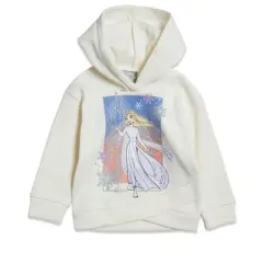 Disney Frozen Elsa Girls Fleece Pullover Crossover Hoodie and Pants Outfit Set Little Kid 