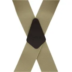 CTM Men's Big & Tall Elastic Side Clip Metal Swivel Hook Trucker Suspenders