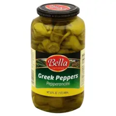 Bella Pepperoncini Greek Peppers - Case of 6 - 32 fl oz