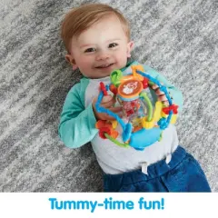 Kidoozie Little Hands Activity Ball, Perfect for Teething, Develops Hand-Eye Coordination, Emits Soothing Sounds, For Children 6-24months