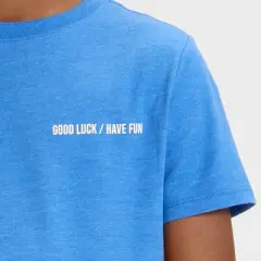 Boys' Short Sleeve Gameplay Graphic T-Shirt - Cat & Jack&trade; Blue