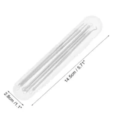 Unique Bargains Convenient Pimple Extractor Tool Kit Silver Tone 1 Set