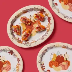 Fall Disposable Platters - 16ct - up&up&trade;