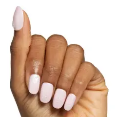 Olive & June Press-On Fake Nails - S Round - Puffy Floral Metallic - 42ct