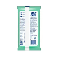 Wet Ones Sensitive Skin Hand and Face Wipes Travel Pack - Unscented - 20ct