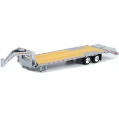 Gooseneck Trailer Primer Gray 1/64 Diecast Model by Greenlight