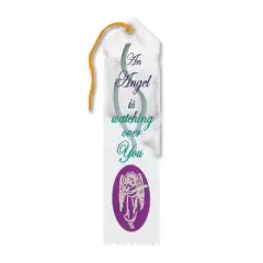 Beistle An Angel Is Watching Over You Ribbon, 2" x 8", (6/Pkg) Multicolored