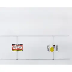 Hillman English White Blank Sign 14 in. H X 18 in. W - Case of 6