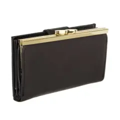 Julia Buxton Heiress RFID Blocking Double Cardex Leather Wallet