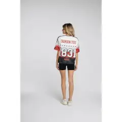 NCAA Alabama Crimson Tide Women's Crew Neck Mesh Jersey