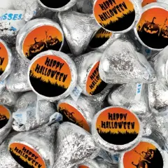 Halloween Candy Party Favors Chocolate Hershey's Kisses by Just Candy