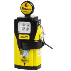 1948 Wayne 100-A Gas Pump "Beeline Gasoline" Yellow and Black "Vintage Gas Pumps" Series 12 1/18 Diecast Model by Greenlight