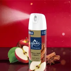 Glade Compressed Gas Air Freshener Aerosol - Warm Apple & Spices - 8oz