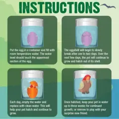 Animal Planet Super Grow Rain Forest Eggs - Monkey, Cobra, & Panther, Set of 3