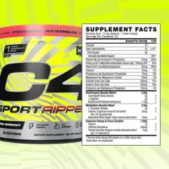 Cellucor C4 Sport Ripped Pre-Workout Powder - Strawberry/Watermelon - 9.9oz/20 Servings