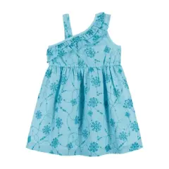 Andy & Evan  Toddler  Eyelet Ruffle Dress.
