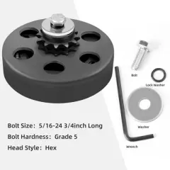 LotFancy Go Kart Clutch 3/4 Bore 12T for #35 Chain, Predator 212 Engine Centrifugal Clutch