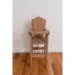 Remley Rebekah&rsquo;s Collection Kids Wooden Doll Furniture High Chair - Ships Assembled
