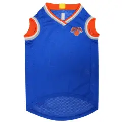 NBA New York Knicks Pets Basketball Mesh Jersey