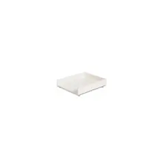 U Brands Juliet Wood Paper Tray White/Gold (3467U00-12)