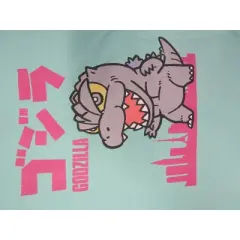 Chibi Godzilla with Kanji Celadon Short Sleeve T-Shirt