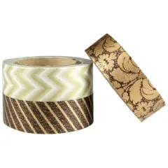 Wrapables Majestic Washi Masking Tape (Set of 3)