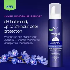 Vagisil Probiotic Mousse Wash - 6 fl oz