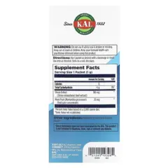 KAL Sure Stevia Extract + Monk Fruit, 100 Packets, 3.5 oz (100 g)