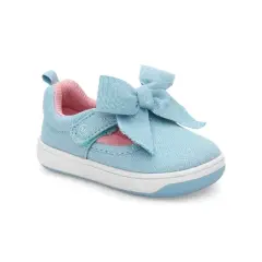 Stride Rite 360 Kamila Kid's Machine Washable Adjustable Width Mary Jane First Walking Shoe