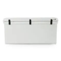 ENGEL High Performance 167-Quart Portable Durable Rotomolded Airtight 264 Can Hard Cooler and Ice Box for Camping, Sports Events, & Fishing, White