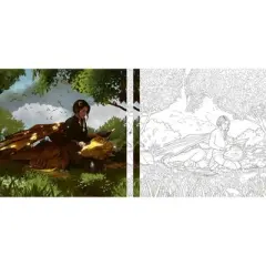 Fourth Wing: The Official Coloring Book - Target Exclusive Edition - by Entangled (Hardcover)