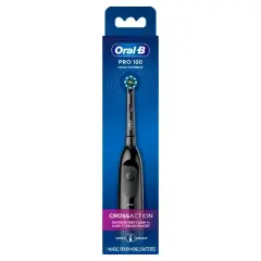 Oral-B PRO 100 Crossaction Battery Powered Toothbrush - Black
