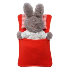 Manhattan Toy Little Nook Berry Bunny Stuffed Animal with Removable Clothing, Sleeping Bag & Keepsake Box