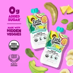 Little Spoon Tropical Avocado Greens Smoothie Pouch -&nbsp; 4oz