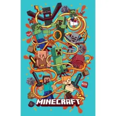 Girl's Minecraft Group Shot T-Shirt