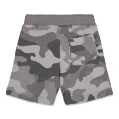 Andy & Evan  Kids Camo Print Short Grey, Size 11-12 Years