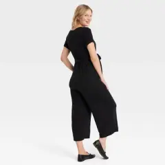 Short Sleeve Maternity And Beyond Jumpsuit - Isabel Maternity by Ingrid & Isabel&trade;