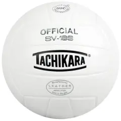 Tachikara SV18S Indoor Composite Volleyball - White