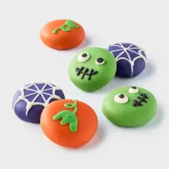 Halloween Pumpkin Flavor Spooky Mini Biscuits Dog Treats - Boots & Barkley&trade; - 5.6oz/12ct