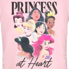 Junior's Disney Princess at Heart T-Shirt