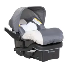 Baby Trend EZ-Lift 35 Plus Ergonomic Lightweight Rear-Facing Infant Car Seat with Multi-Position Base and Cozy Cover, Magnolia Gray