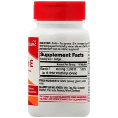 Leader 180 mg Vitamin E 250 Softgels