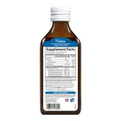 Carlson - The Very Finest Fish Oil, 1600 mg Omega-3s, Norwegian, Wild Caught, Sustainably Sourced, Mixed Berry, 200 mL (6.7 Fl Oz)