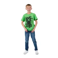 Minecraft Creepers Value 4-Pack of Youth Boy's Short Sleeve Tees