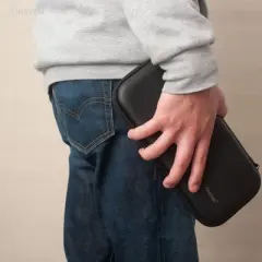 Insten Carrying Case with 4 Game Slots Holder for Nintendo Switch Lite - Portable & Protective Travel Cover Accessories, Black