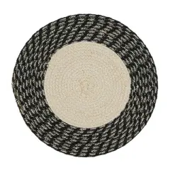 Saro Lifestyle Hand Braided Design Placemats (Set of 4)