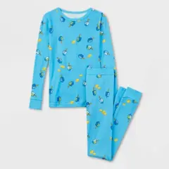 Kids' Hanukkah Matching Family Pajama Set - Wondershop&trade; Blue
