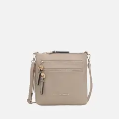 MKF Collection Angelina Crossbody Shoulder Women's Handbag Vegan Leather Purse by Mia K