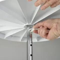 Rev-A-Shelf LD-2942-28-15-1 Polymer Pie Cut 2 Shelf Lazy Susans Base Corner Kitchen Cabinet Storage Organizer with Telescoping Shaft